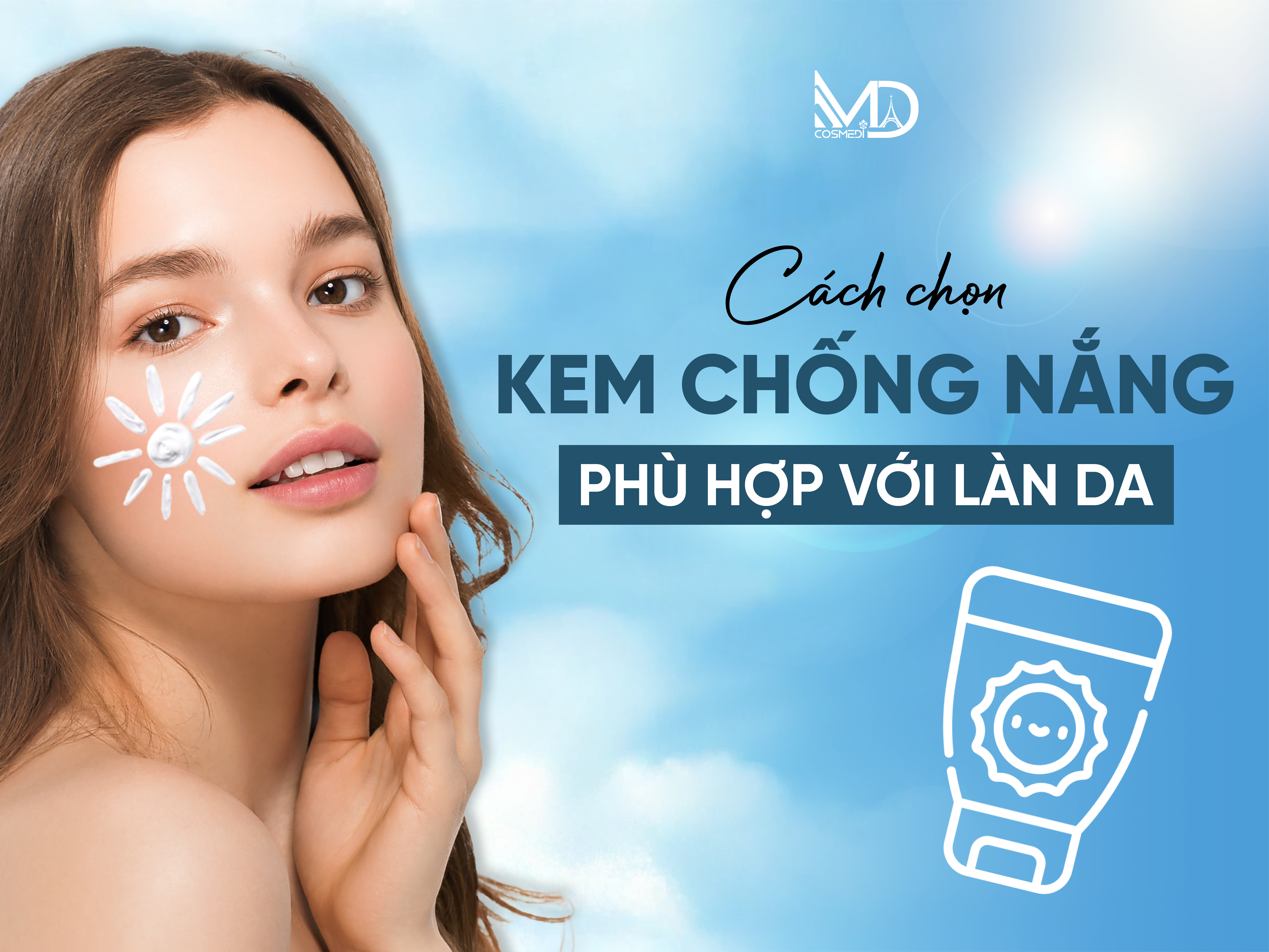 cách chọn kem chống nắng phù hợp