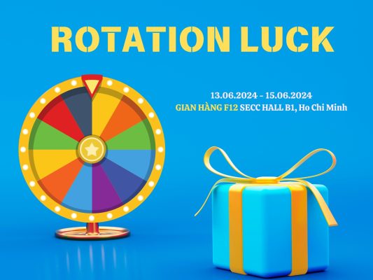 Vòng quay may mắn “QUAY LÀ TRÚNG”