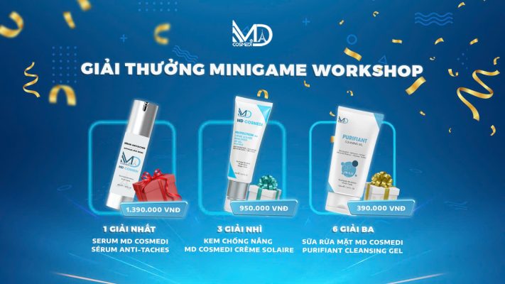 Minigame với nhiều phần quà hấp dẫn trong workshop