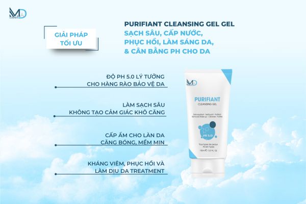 Sữa rửa mặt MD Cosmedi Purifiant Cleansing Gel