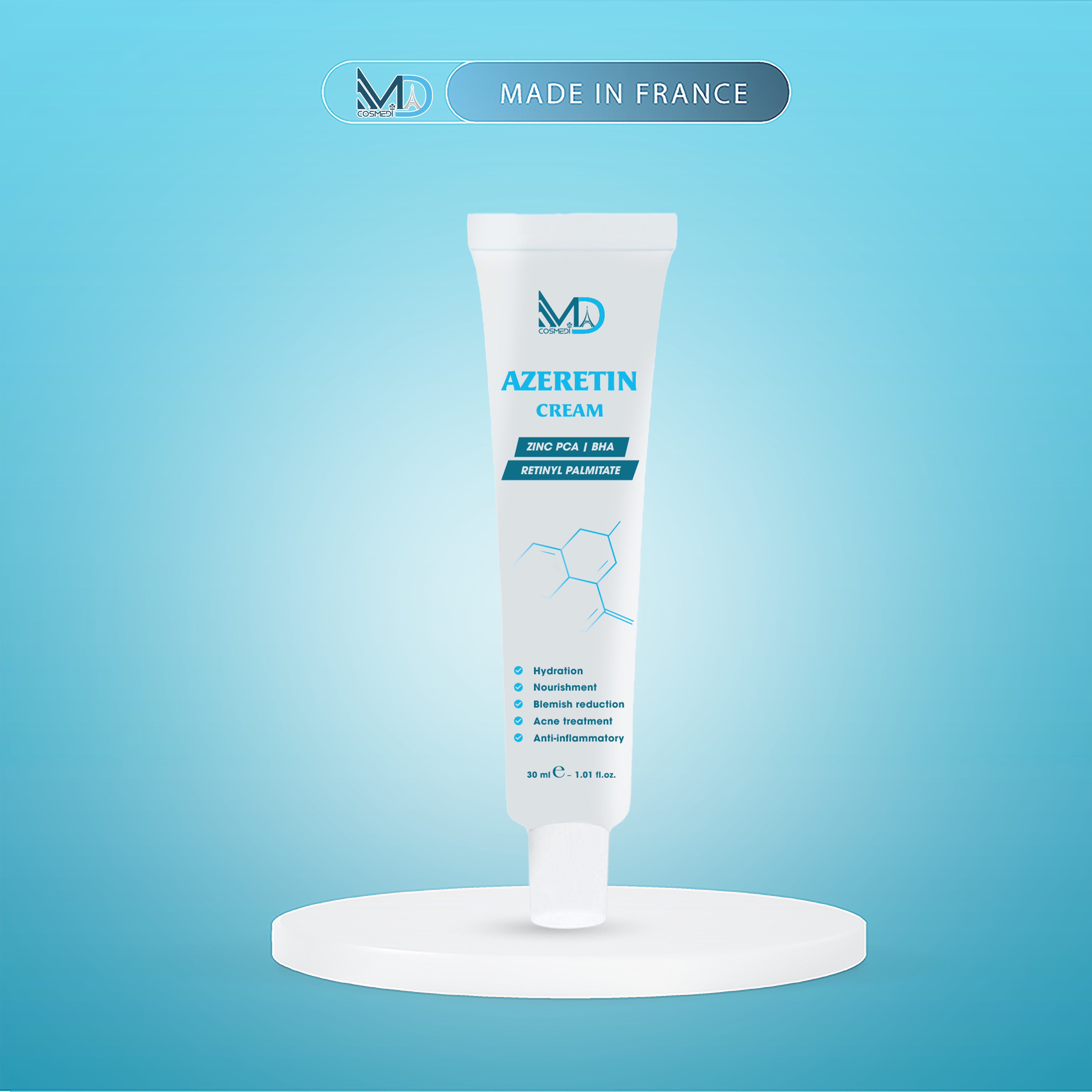Kem trị mụn MD Cosmedi Azeretin Cream