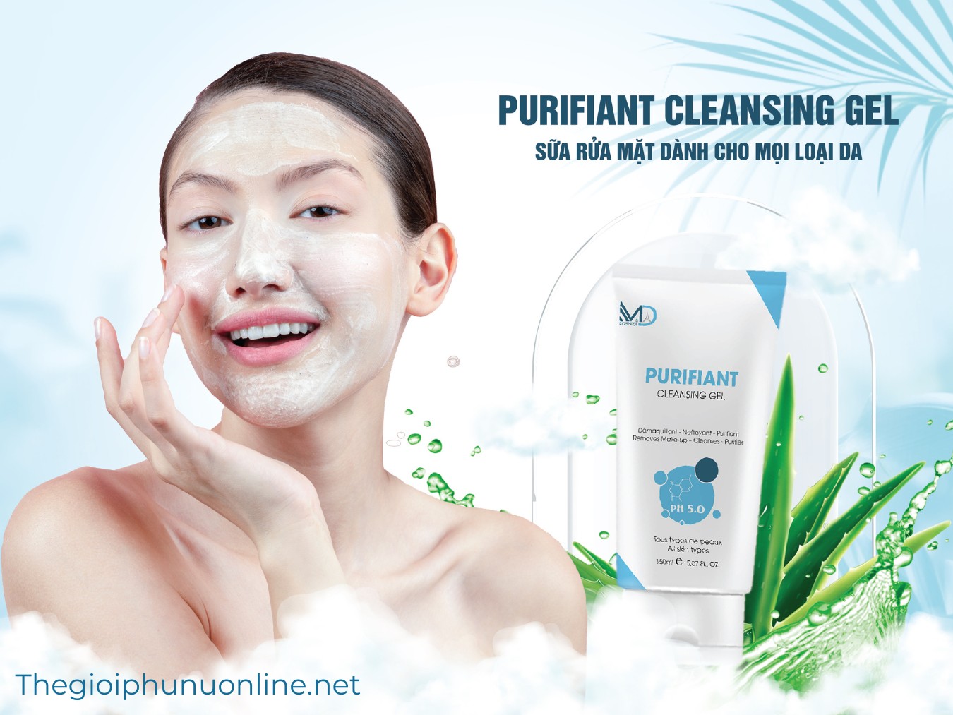 Gel rửa mặt Purifiant Cleansing Gel
